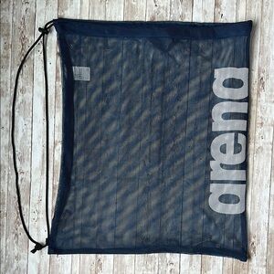 New Arena Mesh Gear Bag Swimming swim Team Bag Navy Blue 25”x20”